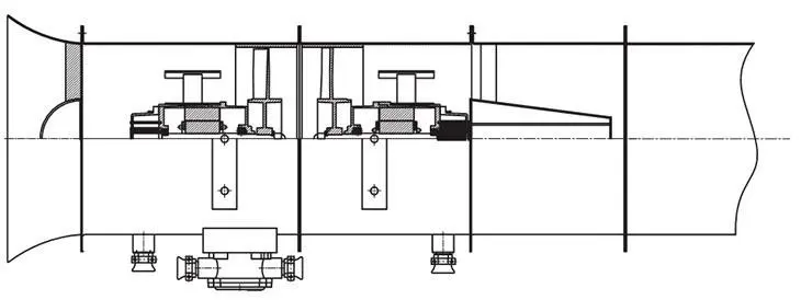 BT35-11系列防爆軸流風(fēng)機(jī)高壓兩極對(duì)旋風(fēng)機(jī)管道連接